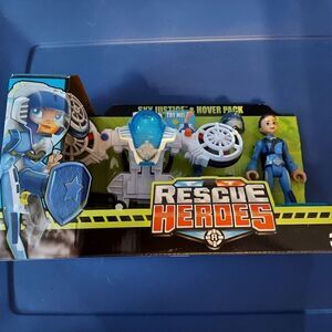Fisher-Price Rescue Heroes Sky Justice & Hover Pac